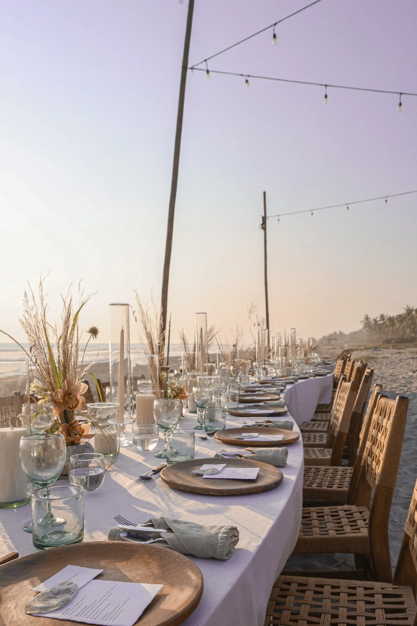 lighted pool in the night